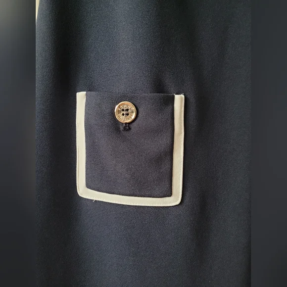 Tommy Hilfiger Navy Blue Midi Dress - Picture 4 of 5